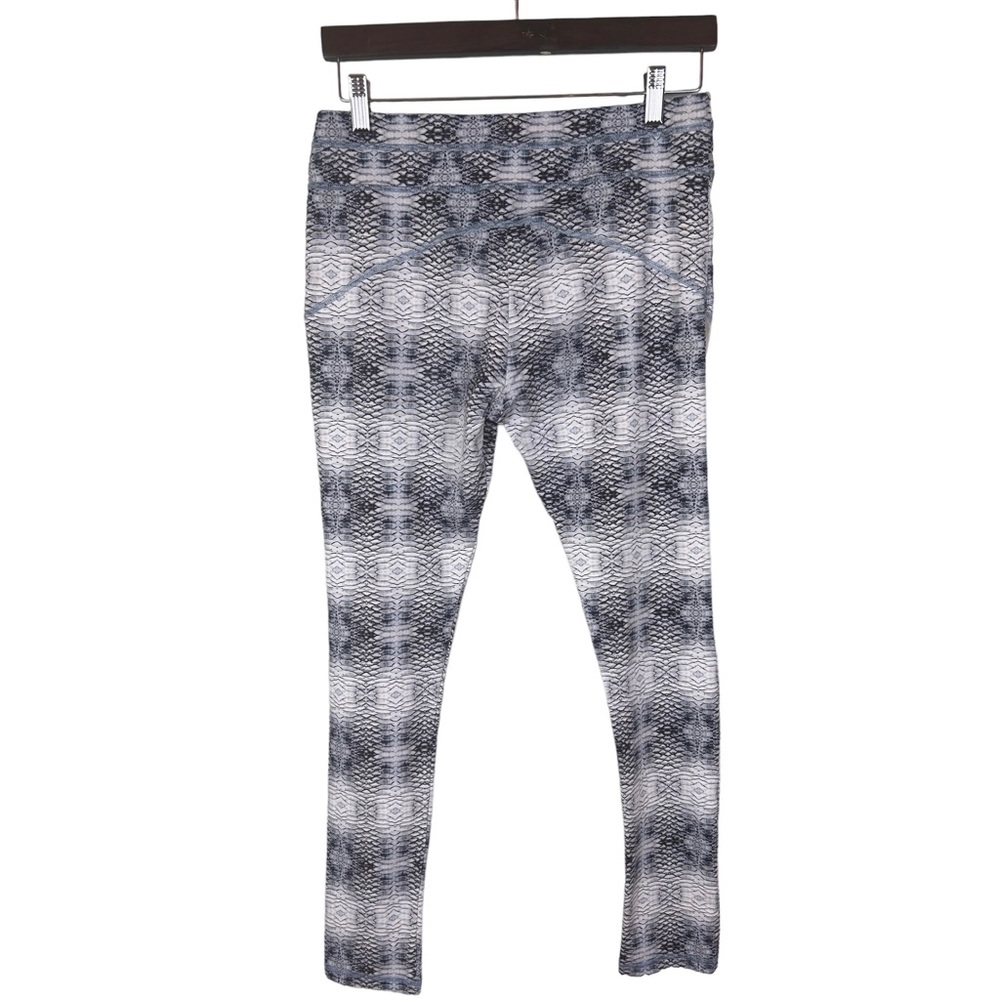 Varley Bicknell Leggings Python Snake Printed Mes… - image 4